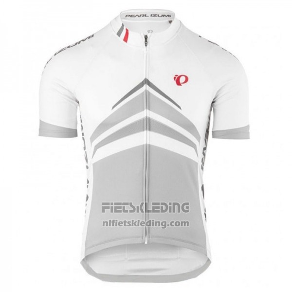 2018 Fietskleding Pearl Izumi Wit Grijs Korte Mouwen en Koersbroek